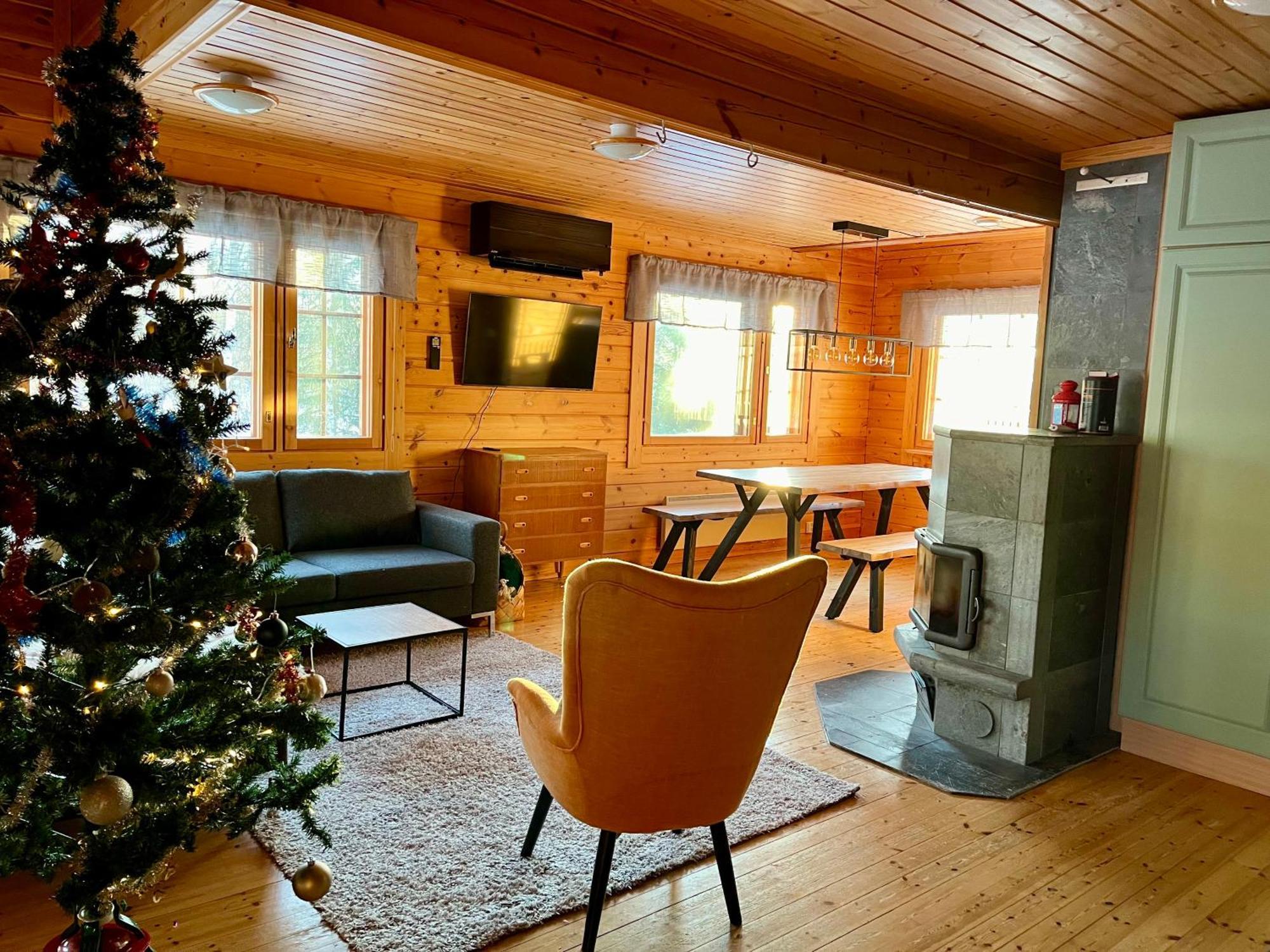 Log Cottages In 10 Min From Santa Claus Village-Sauna&Freeparking Rovaniemi Kültér fotó