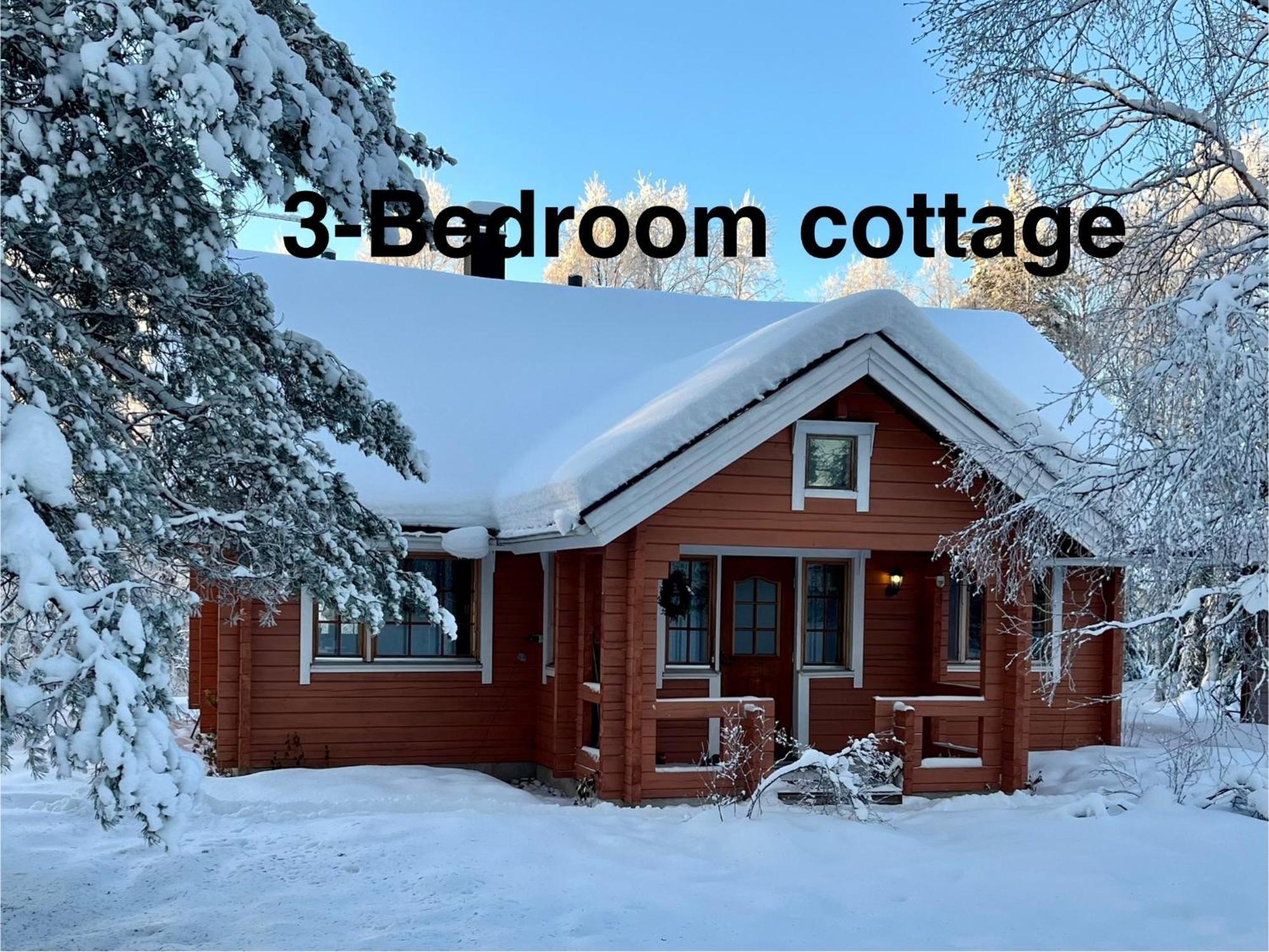 Log Cottages In 10 Min From Santa Claus Village-Sauna&Freeparking Rovaniemi Kültér fotó